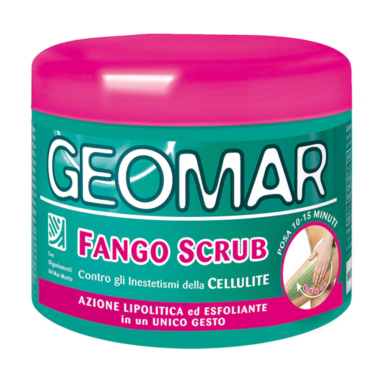 Грязьовий скраб для тіла Geomar Fango Scrub з ліполітичною дією, 600 г